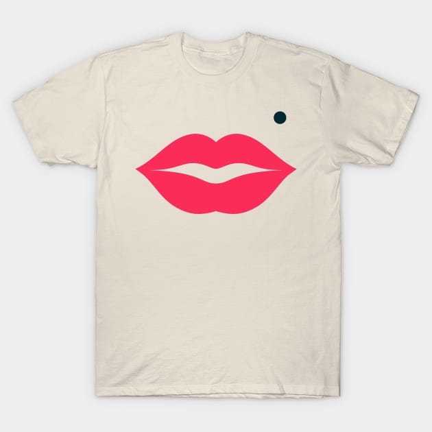 MM, lips T-Shirt by Jirka Svetlik